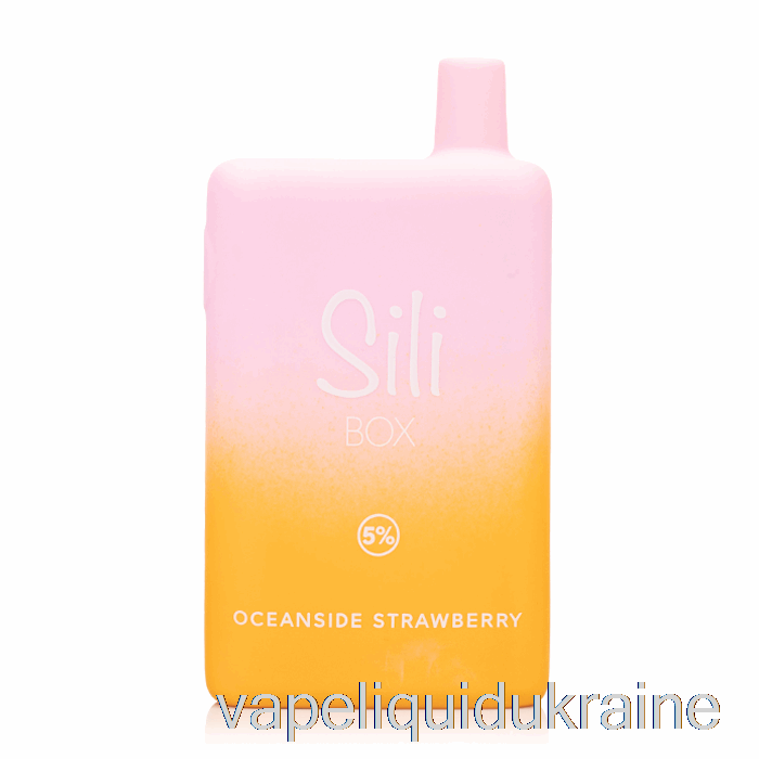 Vape Liquid Ukraine Sili Box 6000 Disposable Oceanside Strawberry